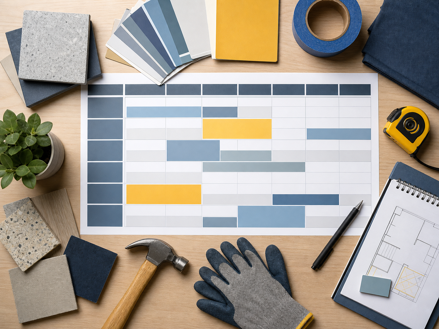 Calendrier visuel des nuisances